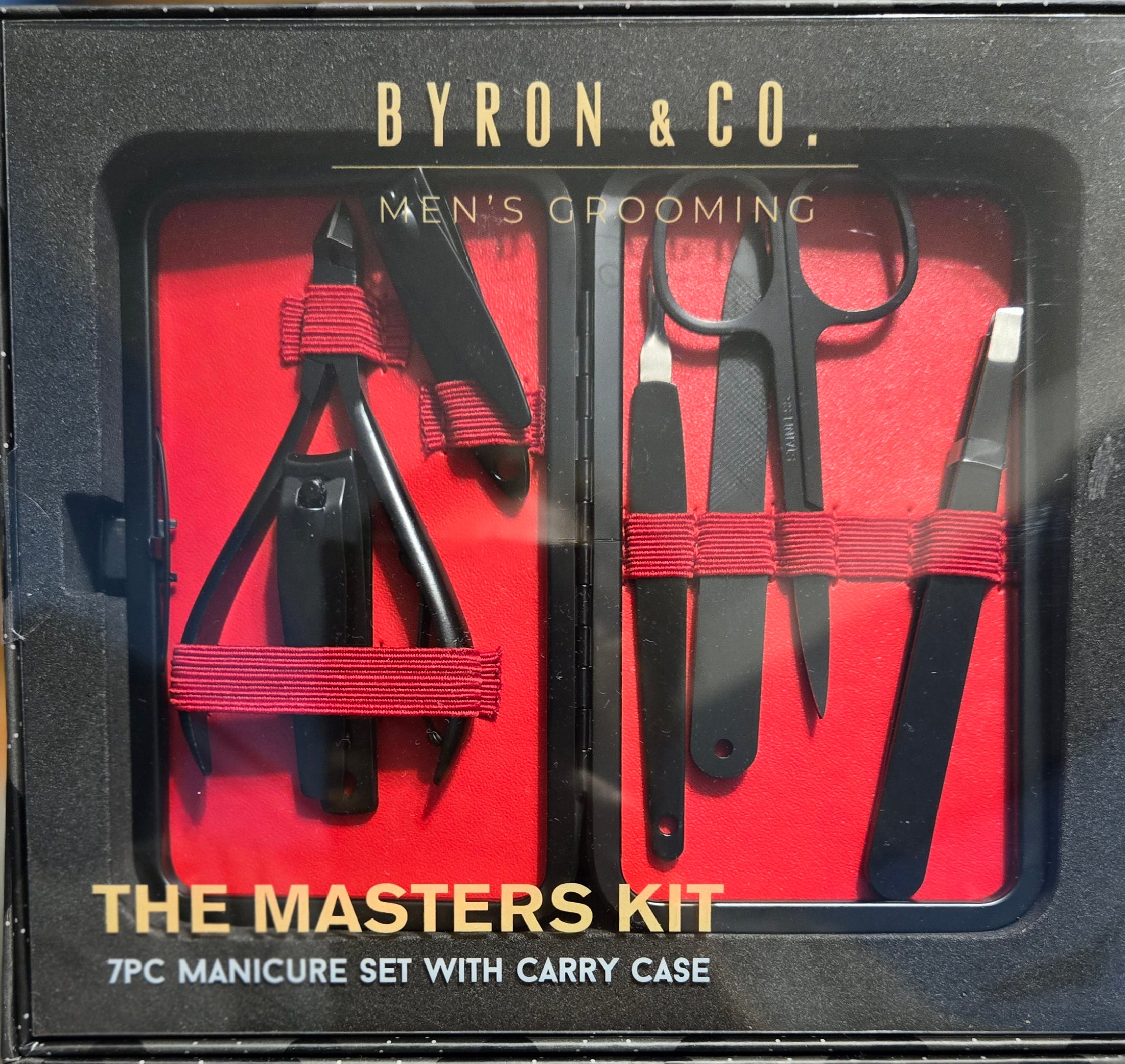 New - Men's Manicure Grooming Kit image 0