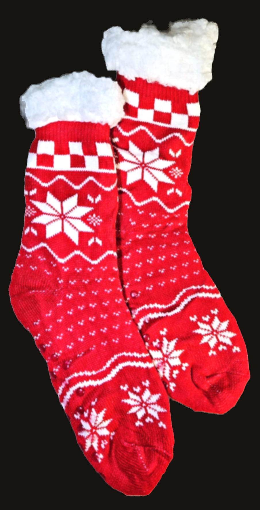 NWT - Holiday Slipper Socks Size OSFM image 0