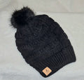 Women's Black Beanie image 0