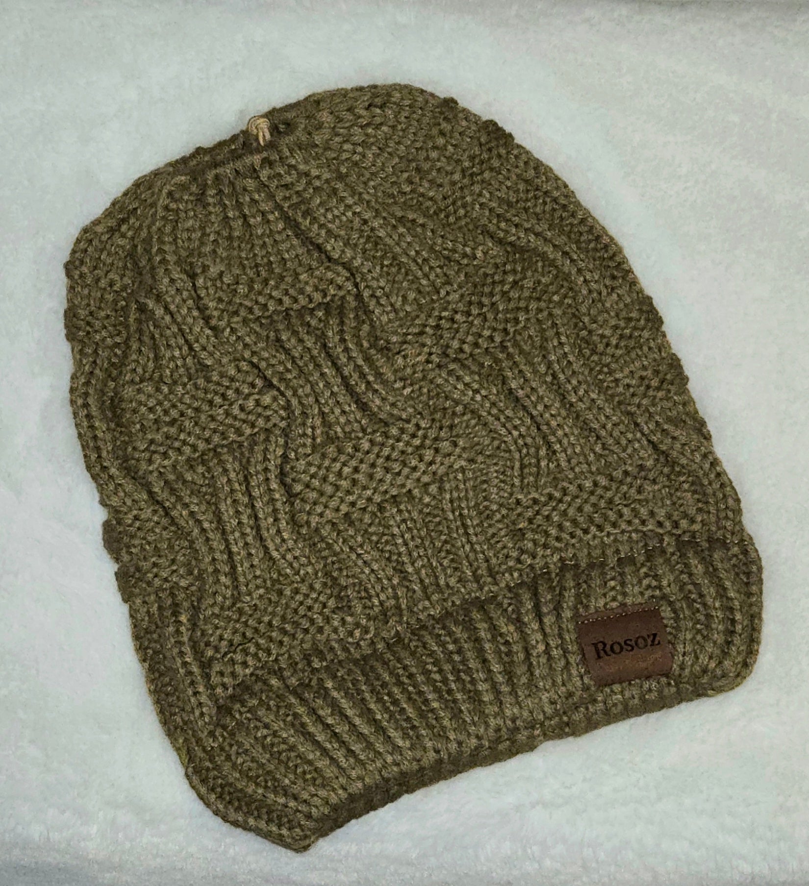 NWOT Ponytail Beanie image 0