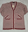 NWT - Women's Long Button-Down Cardigan Sweater Size Large image 0