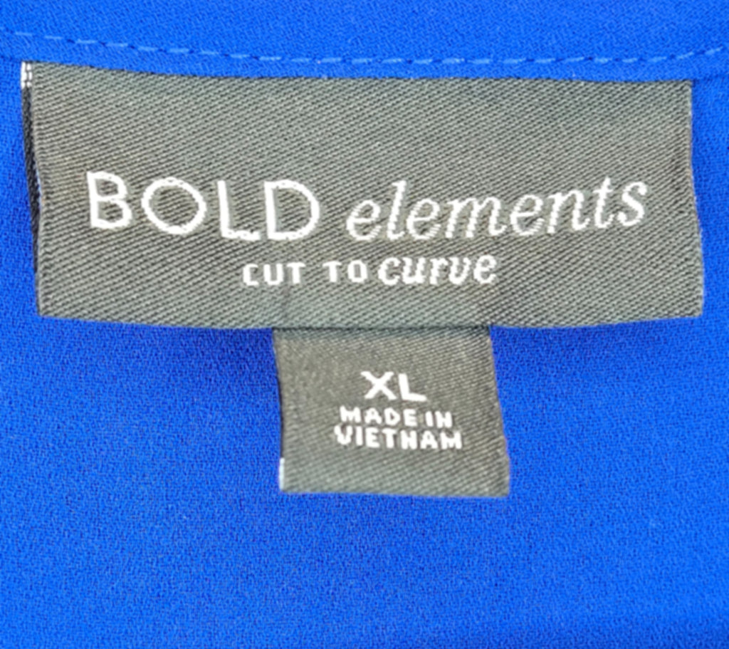 Women's Blue Top Size XL