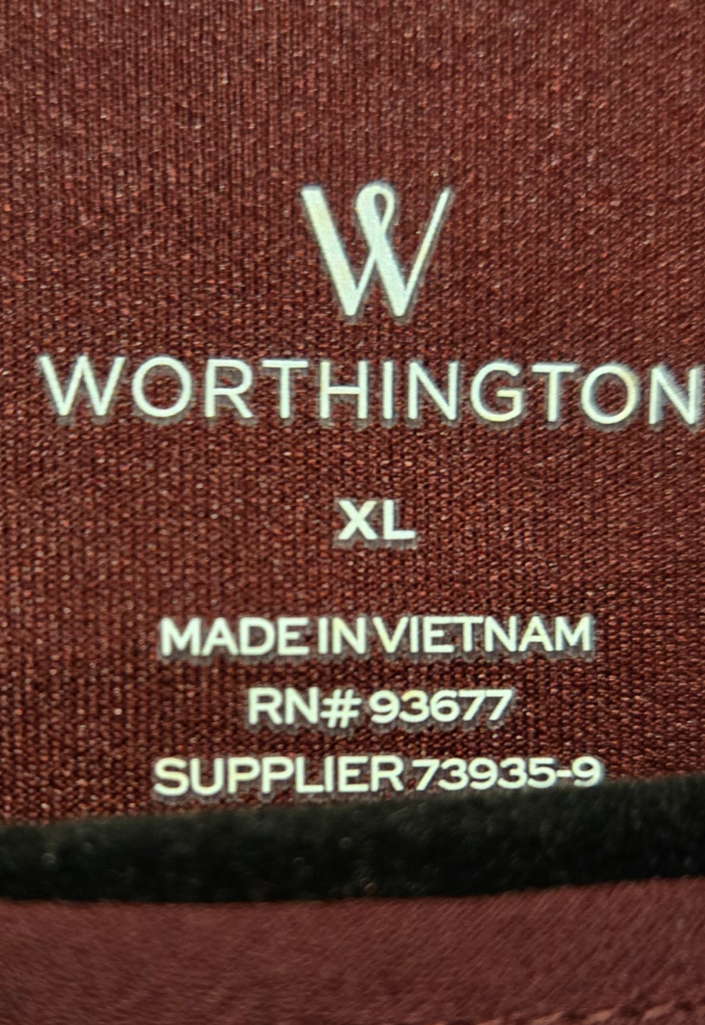 Women's Worthington Top Size XL image 2