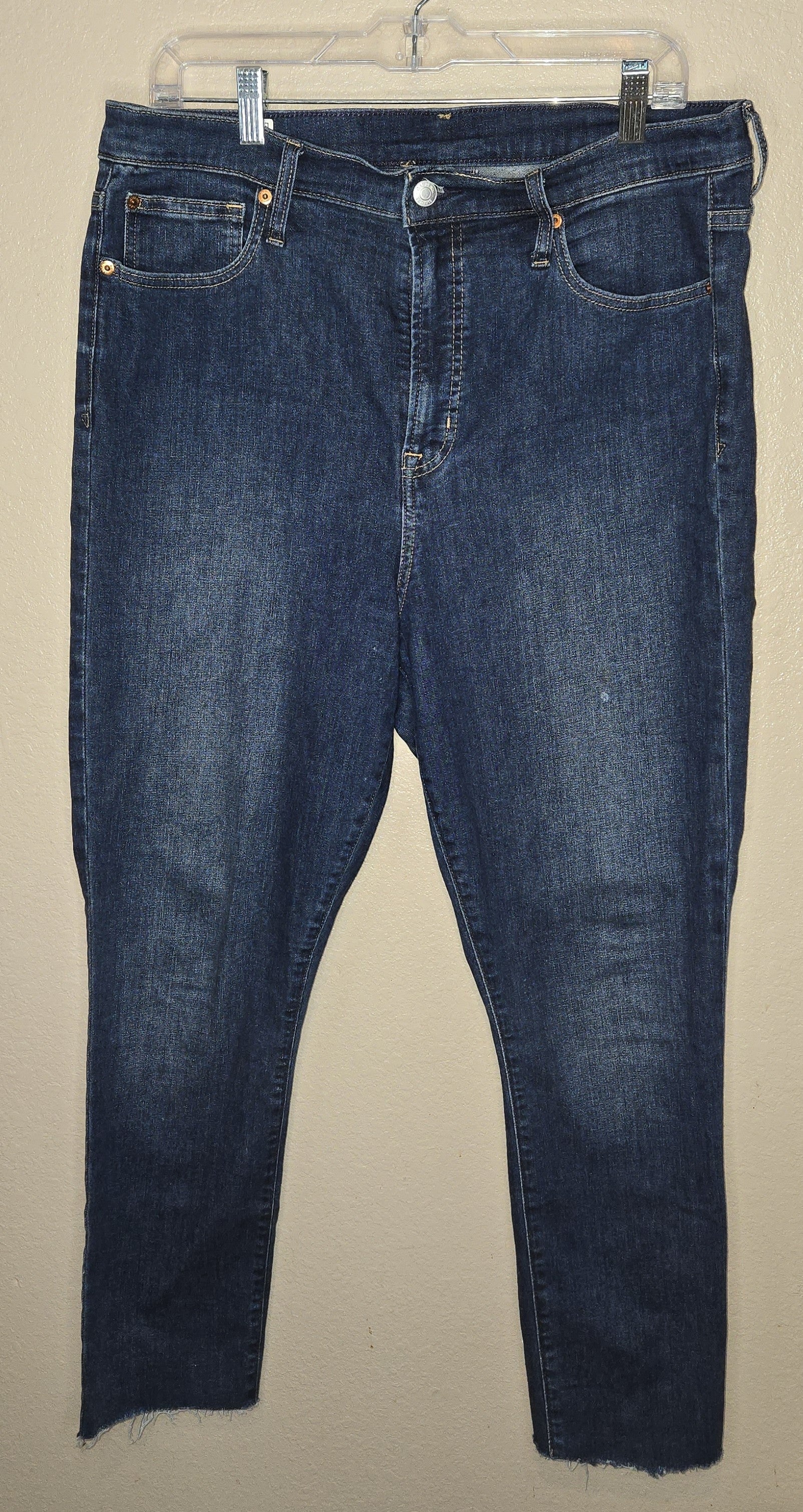 Pre-loved Women's Gap Denim Jeans Size 16 Long