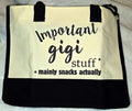 NWOT - Important Gigi Stuff X-Large Bag image 0